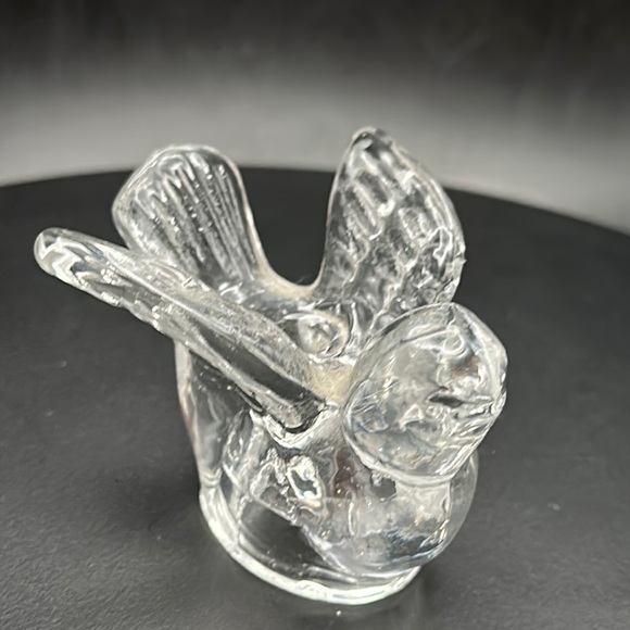 - Art Glass Bird Mini Candle Holder 2” - Picture 1 of 4